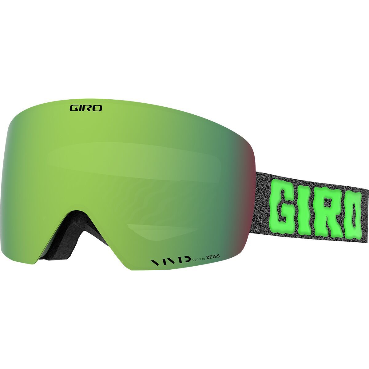 Giro Contour Goggles Green Cosmic Slime/Vivid Emerald, One Size