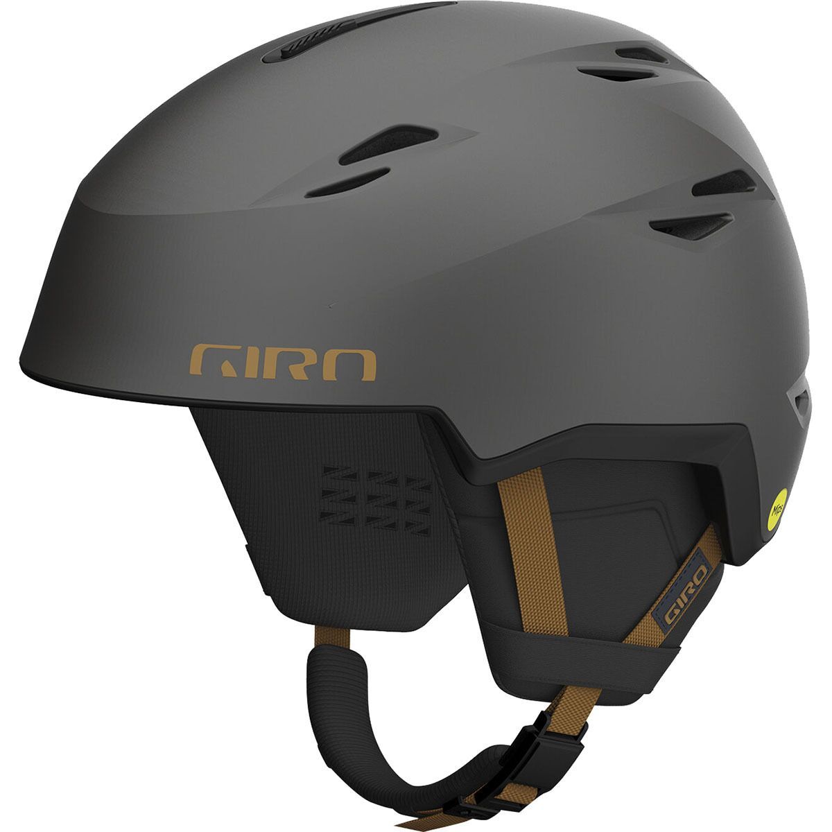 Giro Grid Mips Helmet Metallic Coal/Tan, S