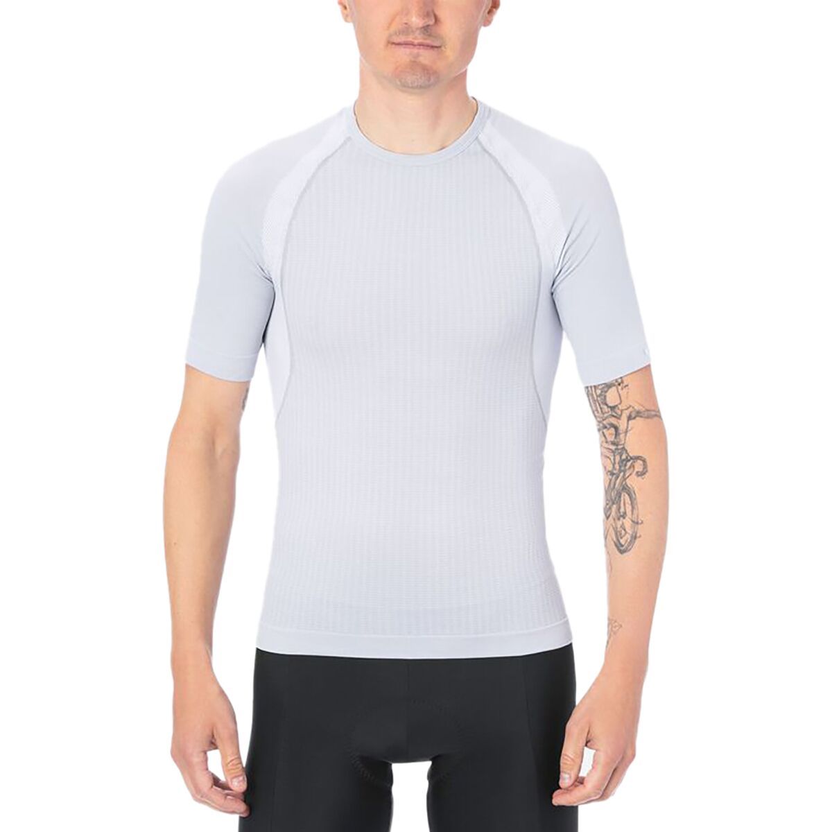 Image of Giro Chrono Short-Sleeve Base Layer - Men's White, XL/XXL