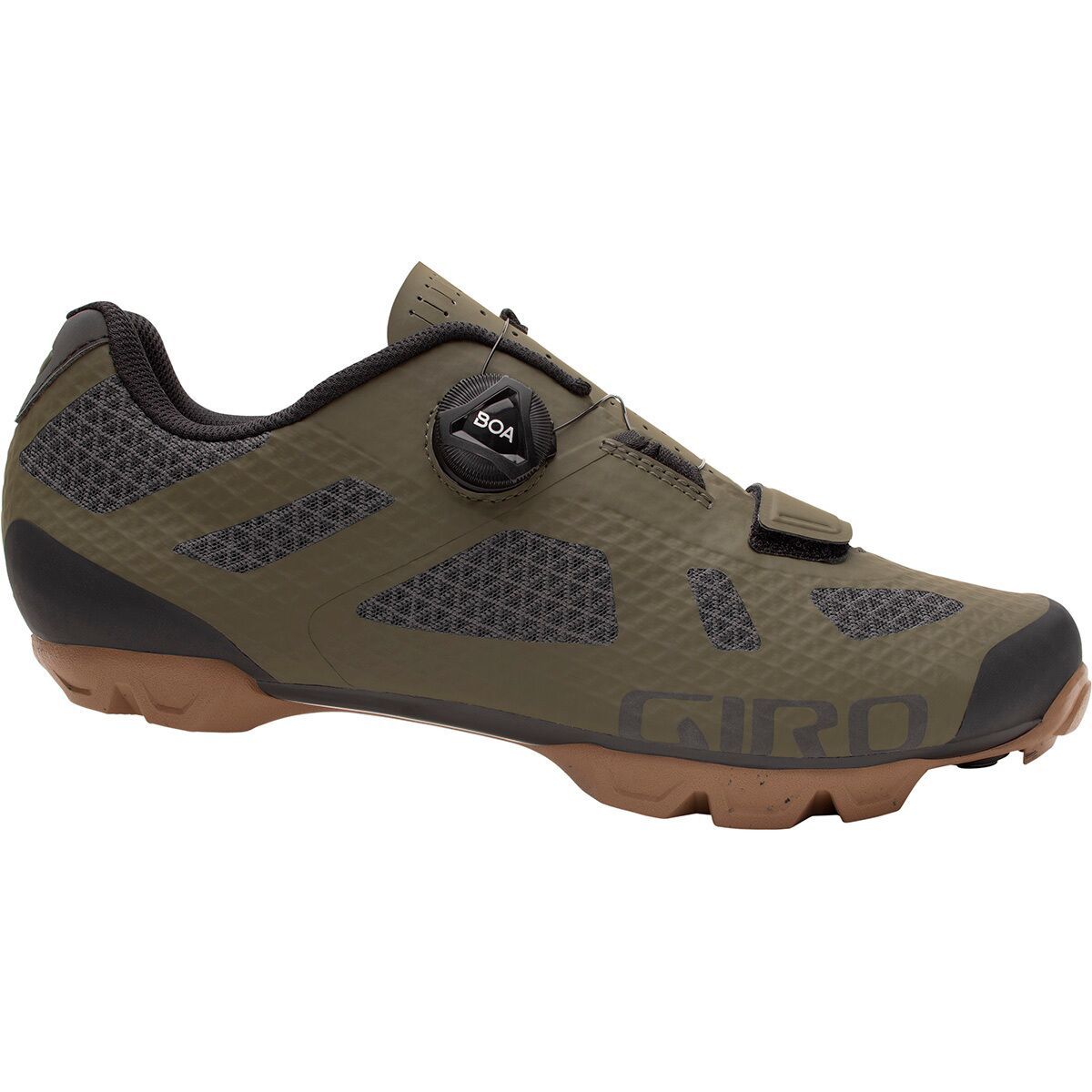 Giro Rincon Cycling Shoe - Men's Olive/Gum, 45.0