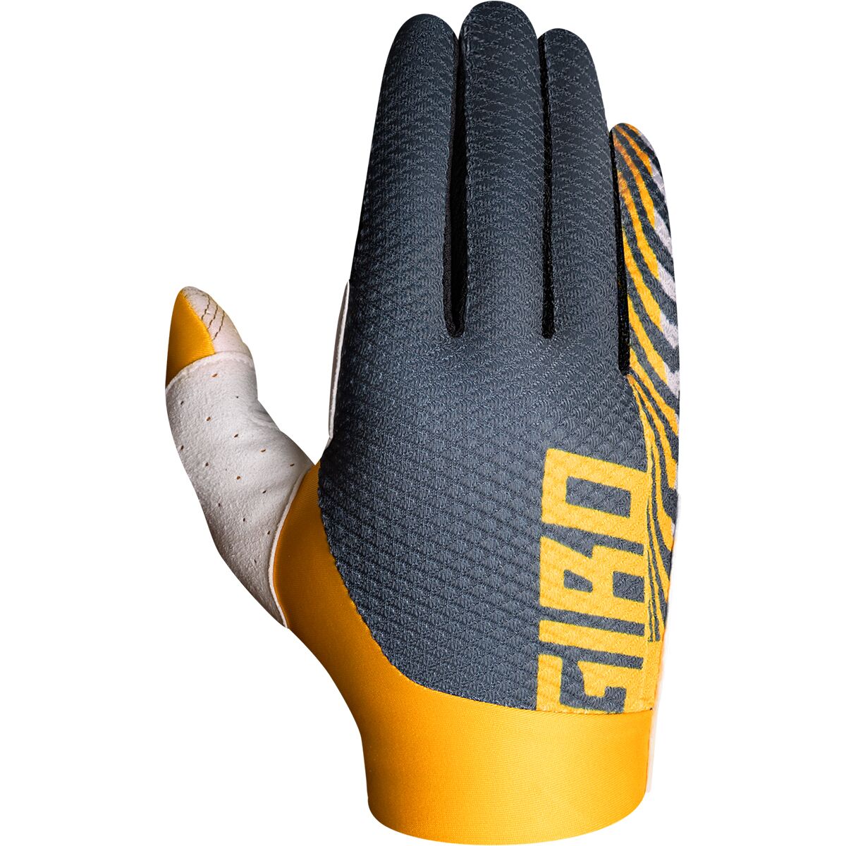 Image of Giro Trixter Glove - Men's Dark Shark/Spectra Yellow, L
