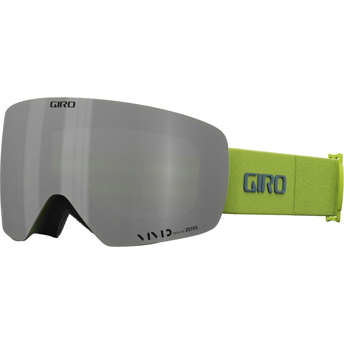 Image of Giro Contour RS Goggles Ano Lime Thirds/Vivid Onyx, One Size