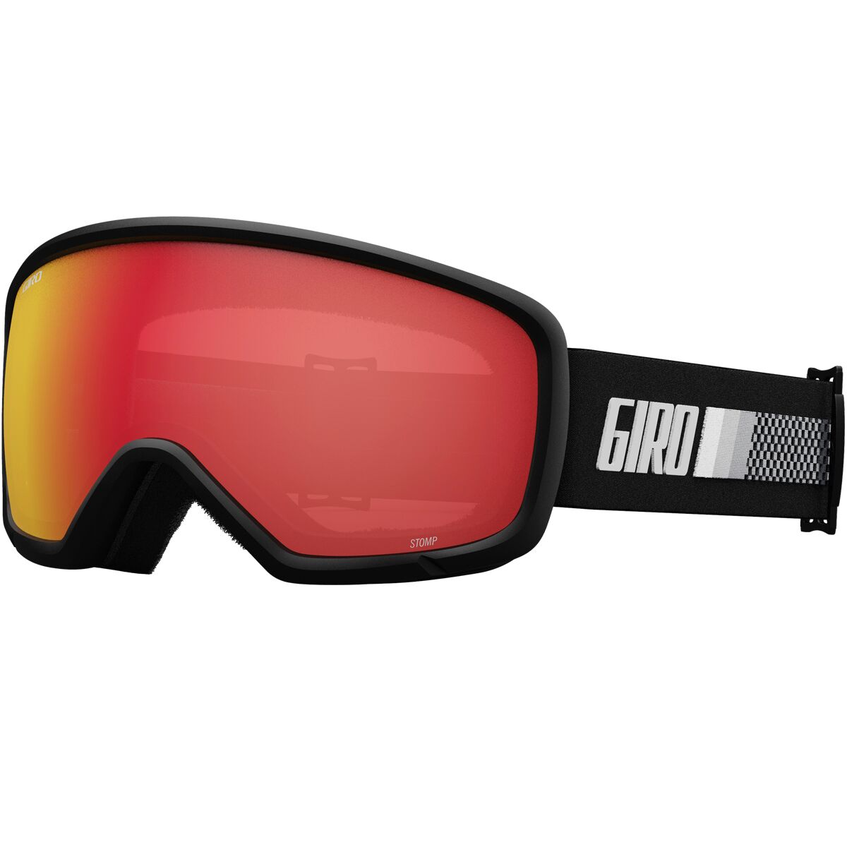 Image of Giro Stomp Goggles - Kids' Amber Scarlet Lens/Black Rokki Ralli, One Size