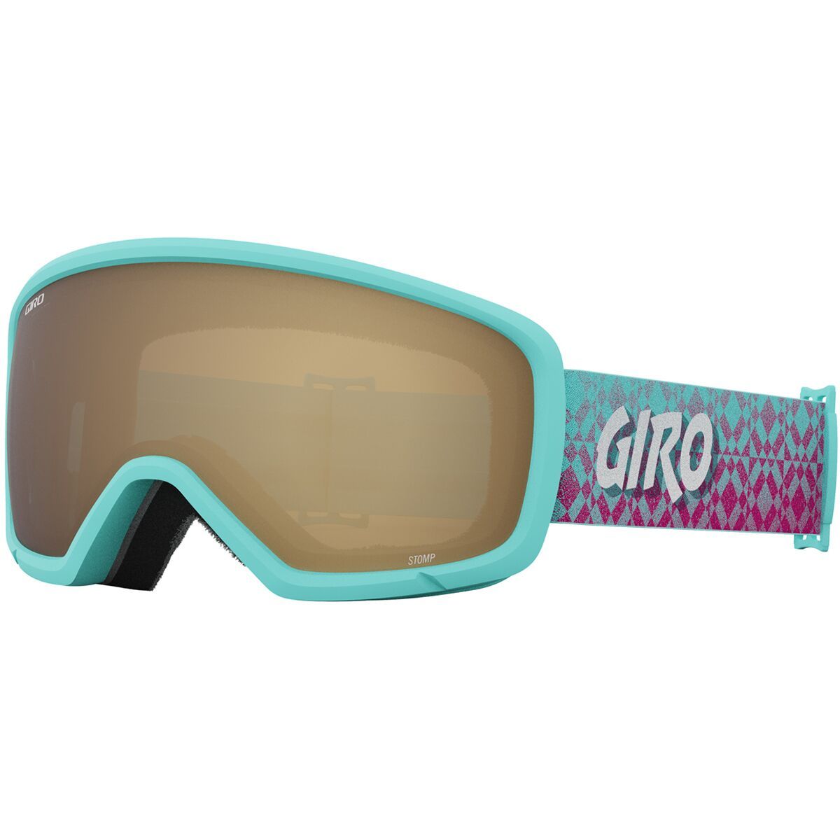 Giro Stomp Goggles - Kids' Glaze Blue Cover Up/Amber Rose, One Size