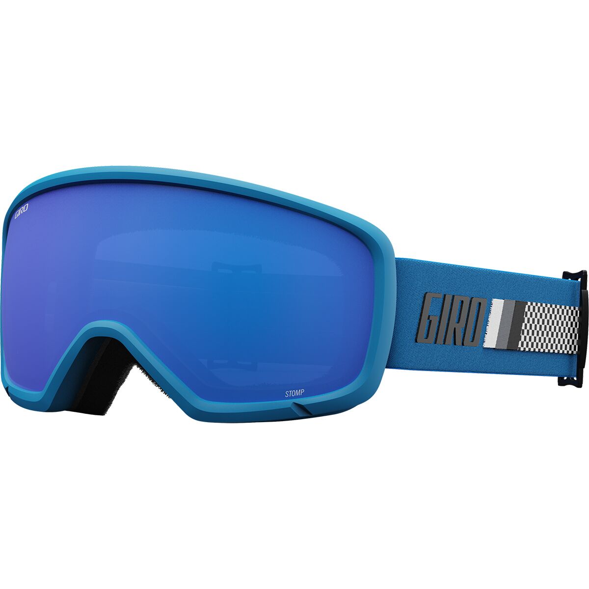 Image of Giro Stomp Goggles - Kids' Grey Cobalt Lens/Blue Rokki Ralli, One Size