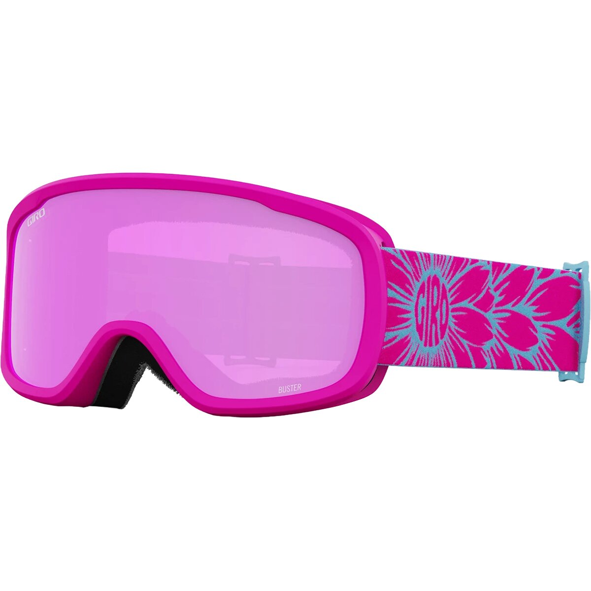 Image of Giro Buster Goggles - Kids' Pink Bloom/Amber Pink, One Size
