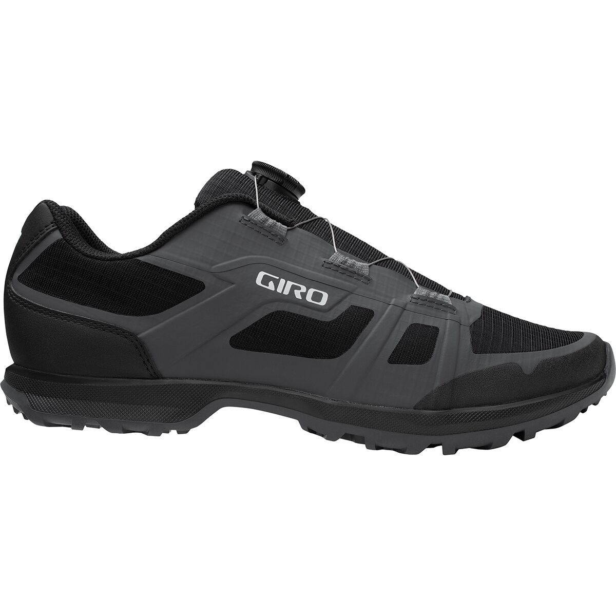 Image of Giro Gauge BOA Mountain Bike Shoe - Men's Dark Shadow/Black, 39.0