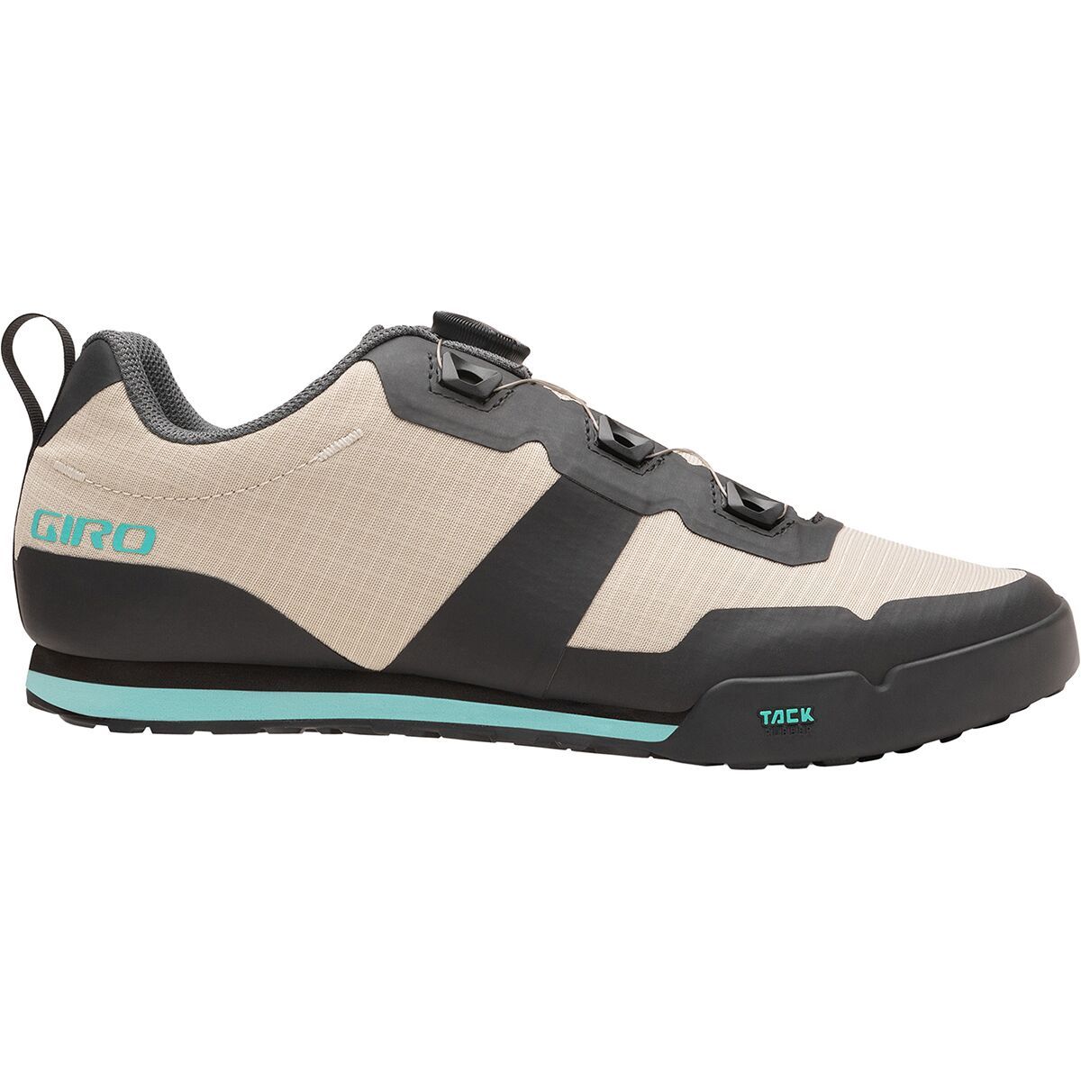 Giro Tracker Mountain BIke Shoe - Women's Sandstone/Screaming Teal, 39.0