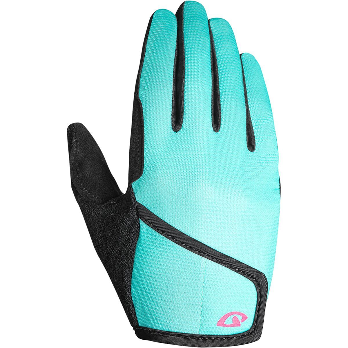Image of Giro DND JR. II Glove - Kids' Screaming Teal/Neon Pink, M