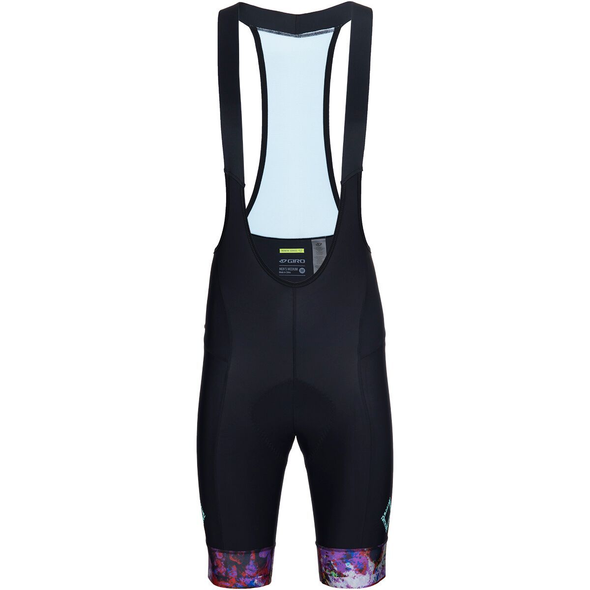 Giro Chrono Elite Bib Short - Men's Black Data Mosh, M