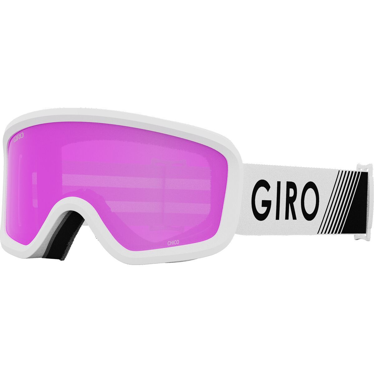 Giro Chico 2.0 Snow Goggles - Kids' Amber Pink Lens/White Zoom, One Size