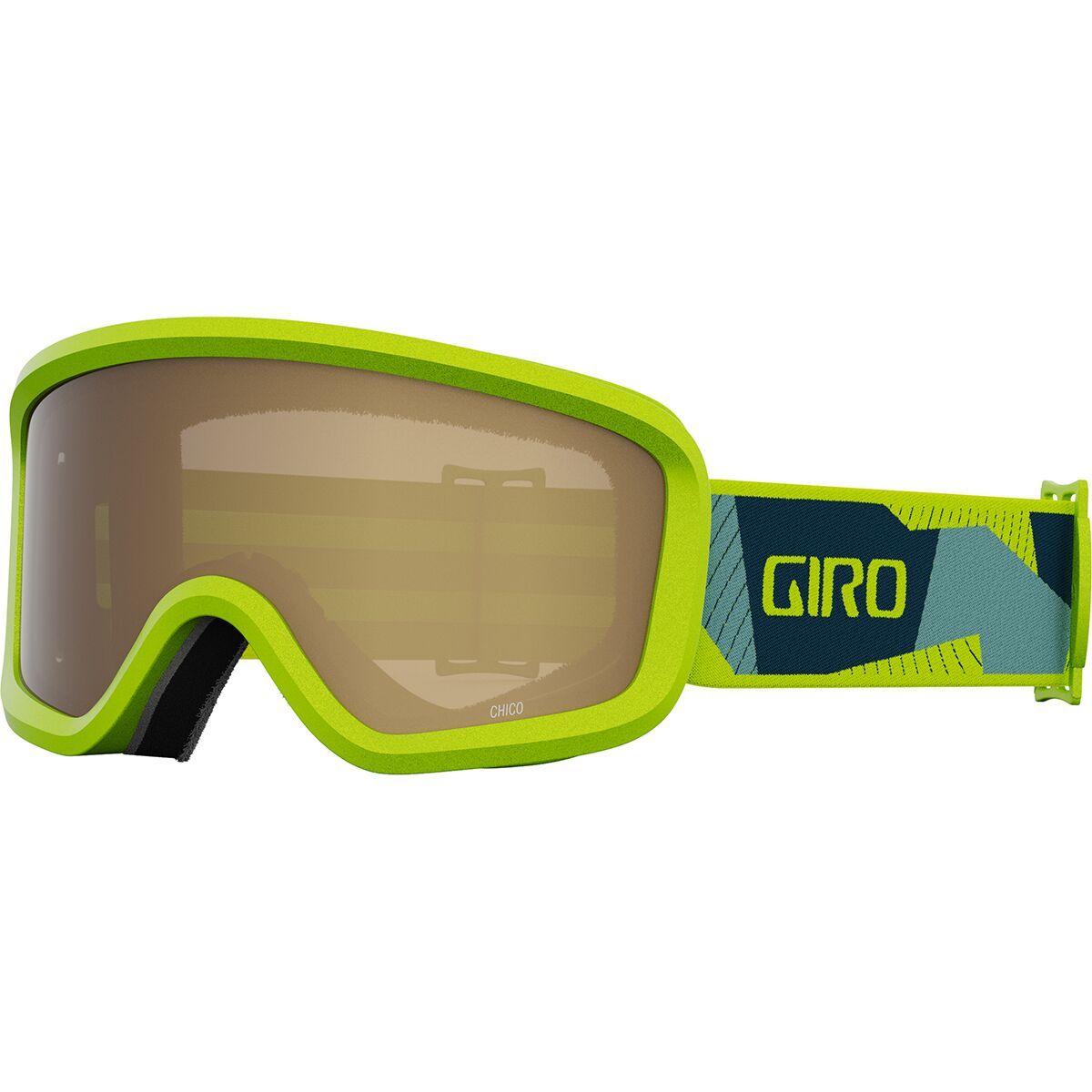 Giro Chico 2.0 Snow Goggles - Kids' Ano Lime Geo Camo/Amber Rose, One Size
