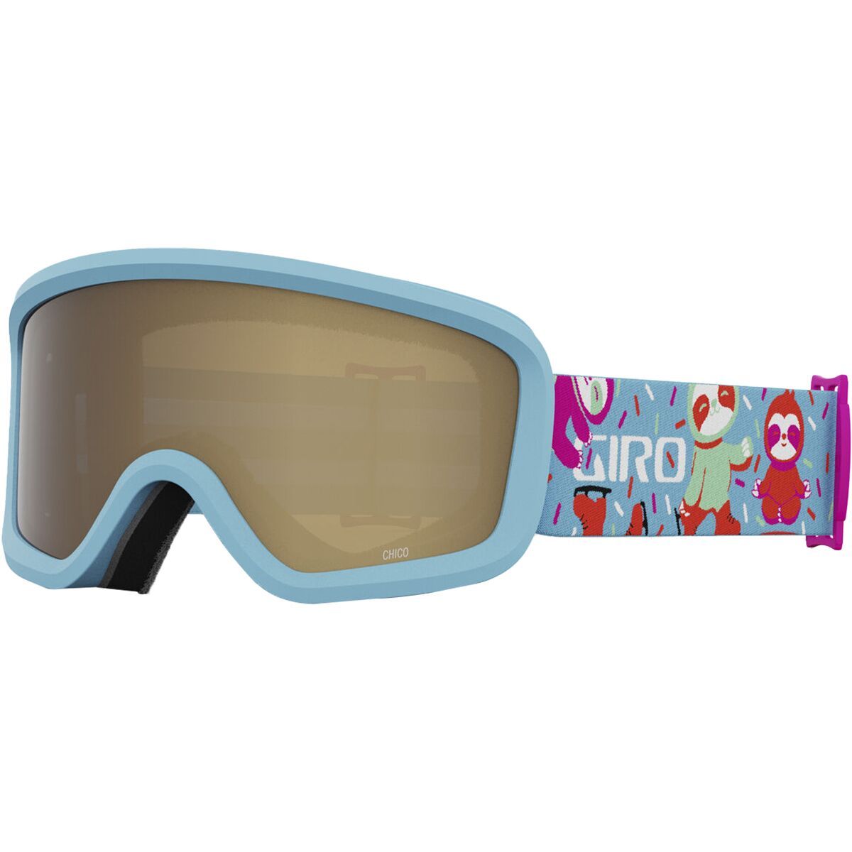 Image of Giro Chico 2.0 Snow Goggles - Kids' Light Harbor Blue Phil/Amber Rose, One Size