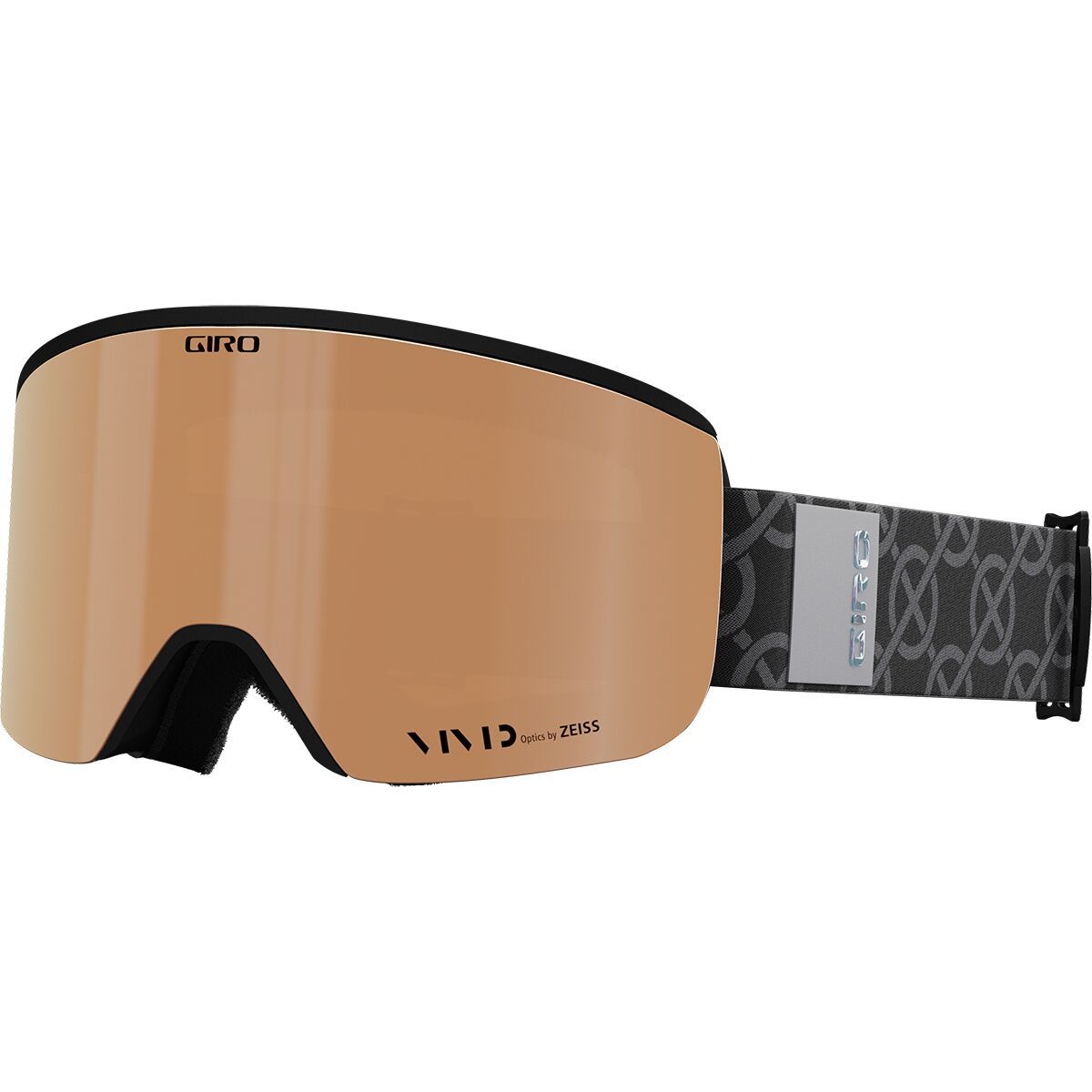 Image of Giro Ella Goggles - Women's Black Monogram/Vivid Copper, One Size