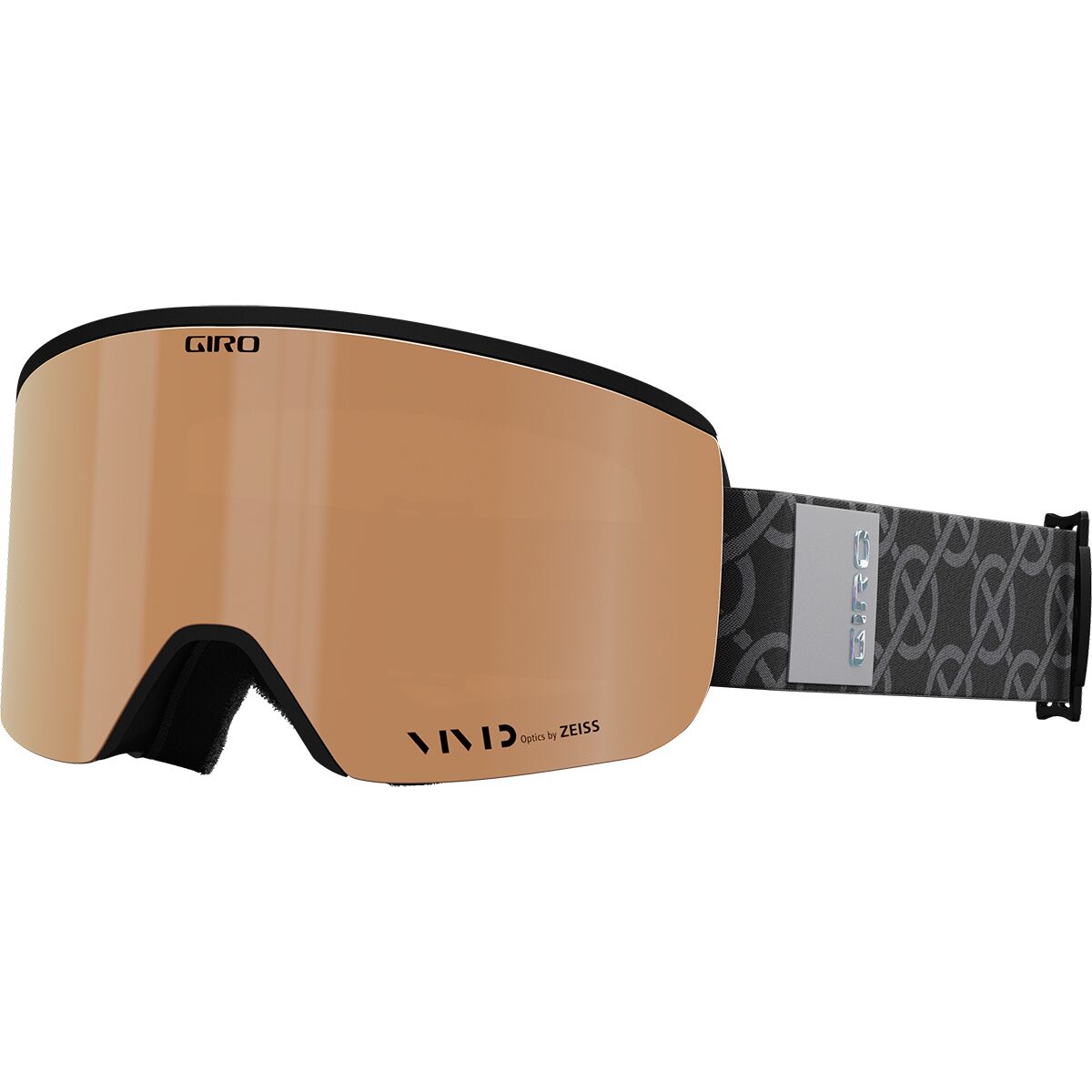 Image of Giro Ella Goggles - Women's Black Monogram/Vivid Copper, One Size