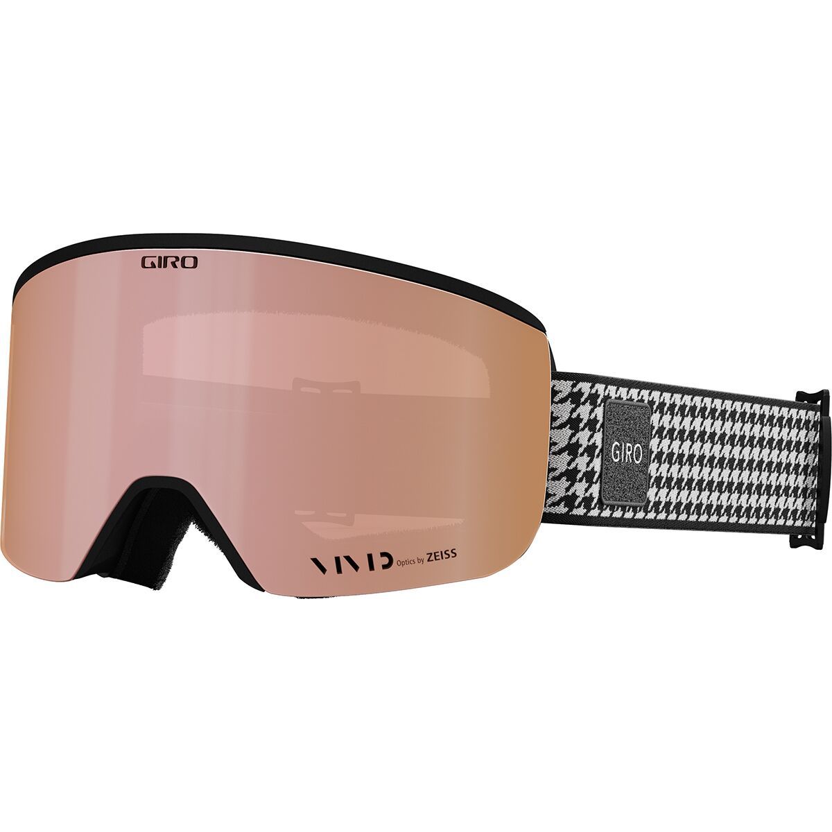 Giro Ella Goggles - Women's Black/White Lux/Vivid Rose Gold, One Size