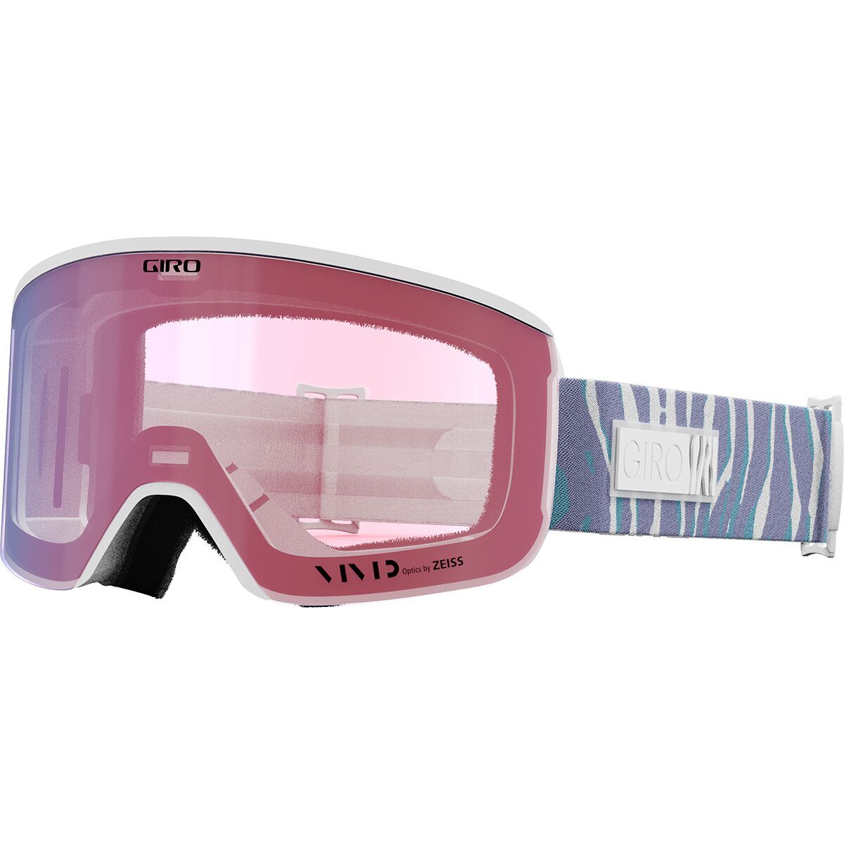 Image of Giro Ella Goggles - Women's Lilac Animal/Vivid Pink/Vivid Infrared, One Size