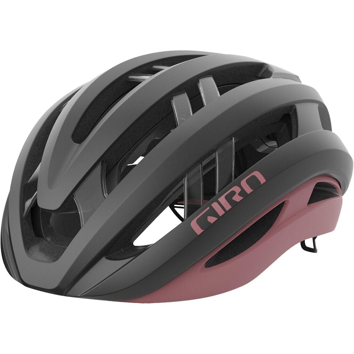 Image of Giro Aries Spherical Helmet Matte Metallic Coal/Dusty Rose, L