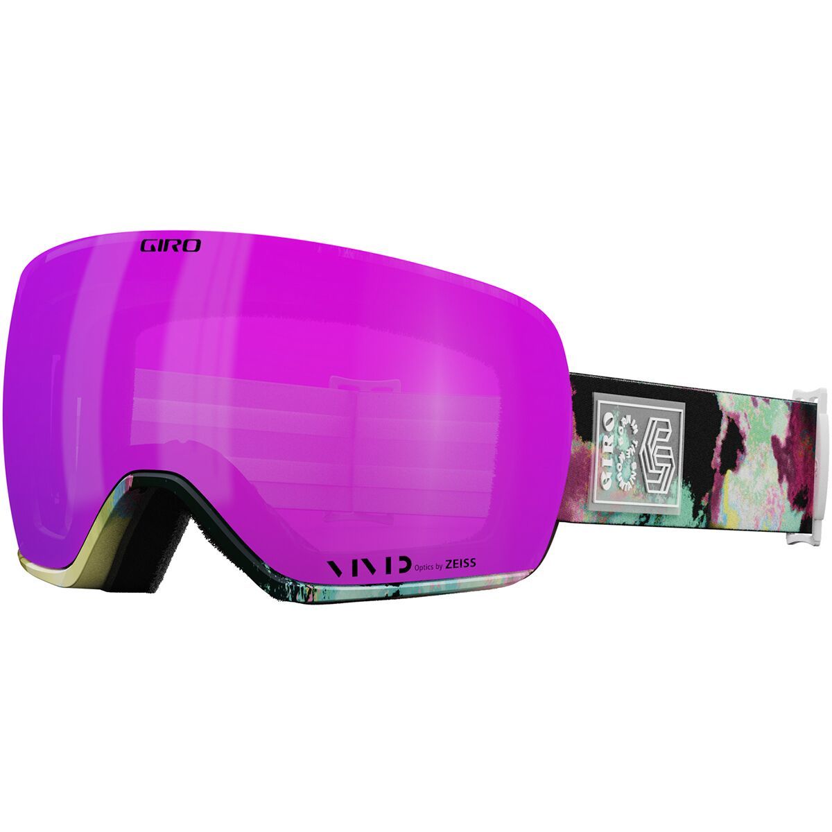Image of Giro Article II Goggle Dark Matter/Vivid Pink/Vivid Infrared, One Size