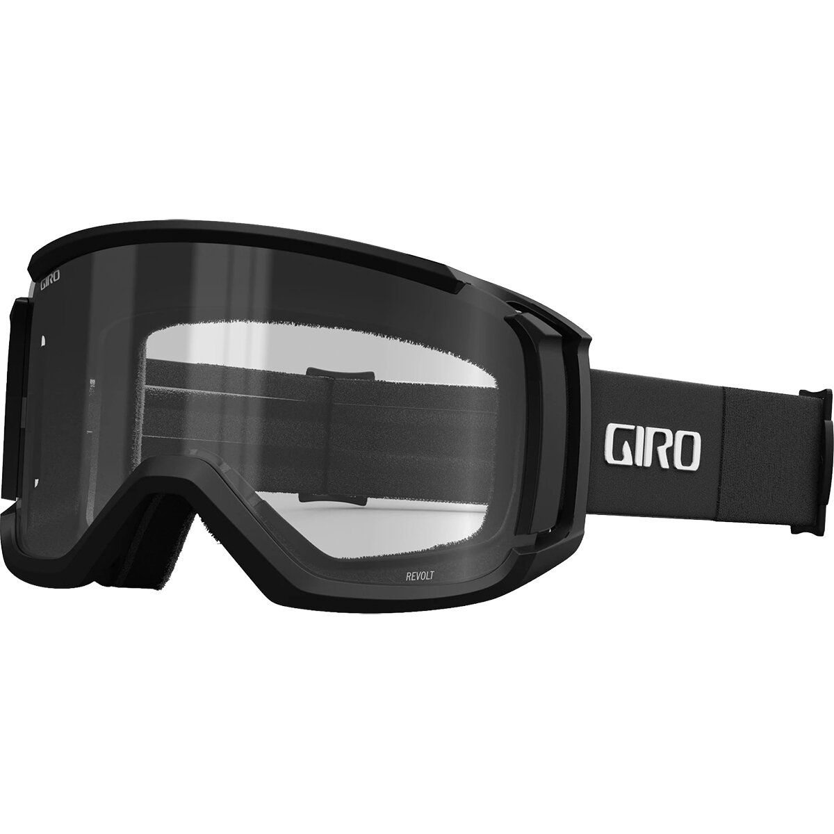 Image of Giro Revolt Goggles Black/White Thirds/Vivid Onyx/Clear, One Size