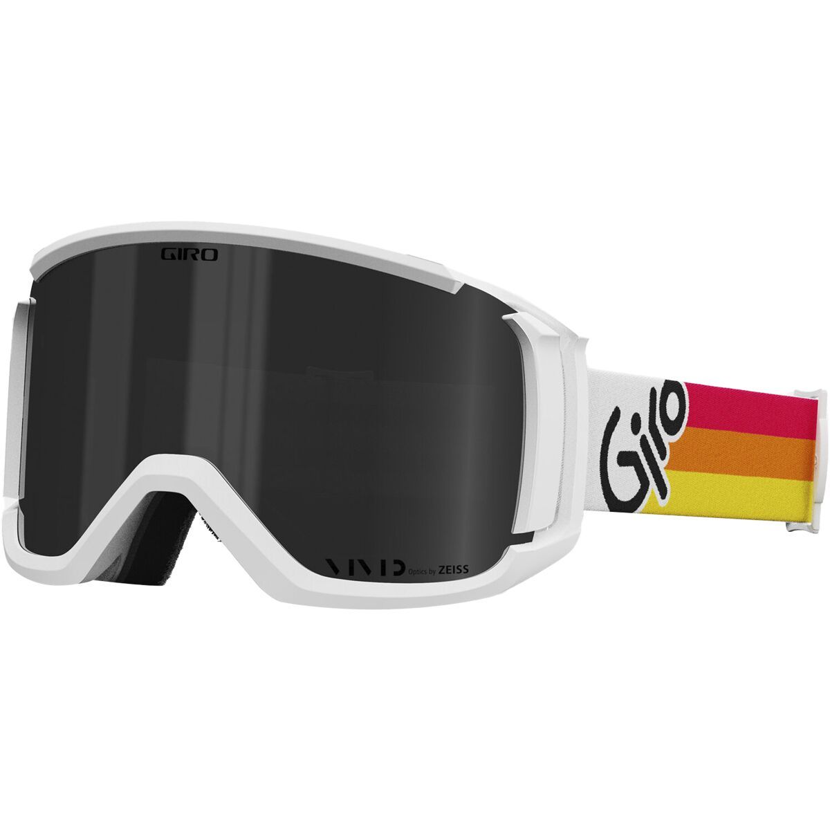 Image of Giro Revolt Goggles Red/Orange Vintage/Vivid Jet Black/Clear, One Size