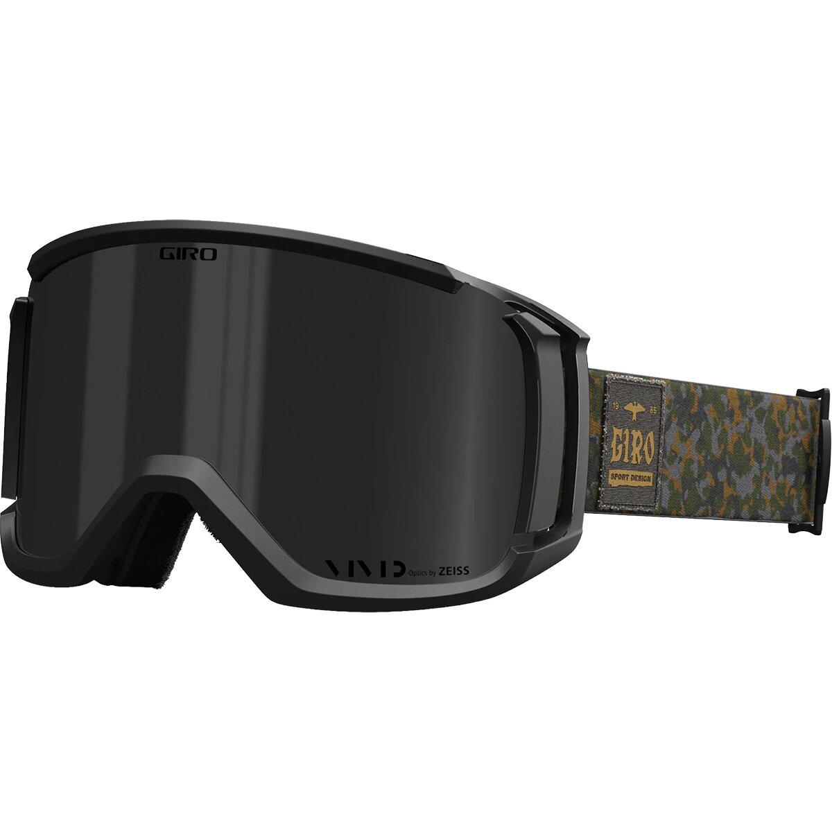 Image of Giro Revolt Goggles Tort Silencer Camo/Vivid Jet/Clear, One Size