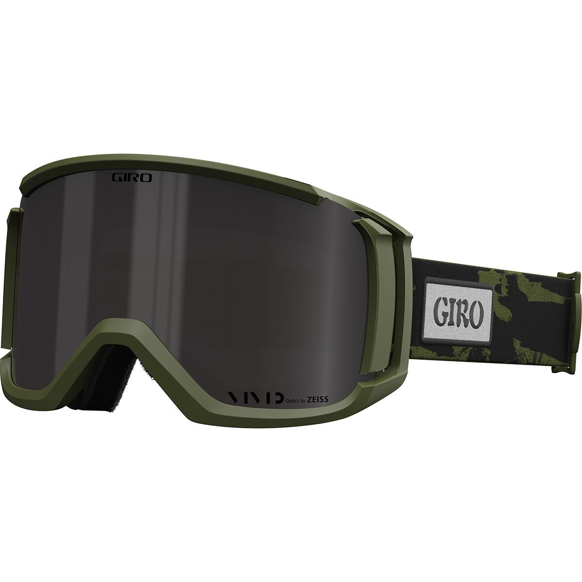 Giro Revolt Goggles Trail Green Stained/Vivid Smoke/Clear, One Size