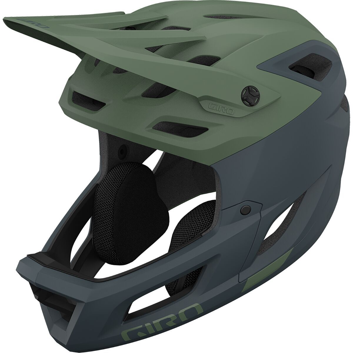 Image of Giro Coalition Spherical Helmet Matte Hedge Green/Dark Shark, L