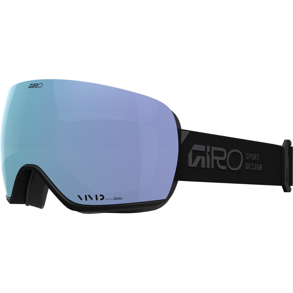 Image of Giro Article II Goggles Black/Stacked Royal, M