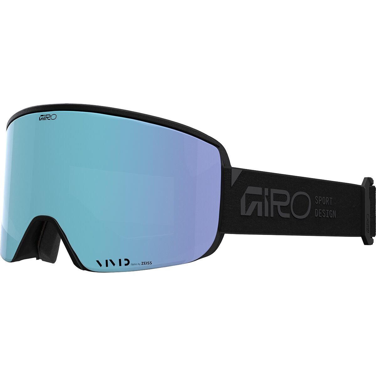 Image of Giro Axis Goggles Black/Stacked Royal, L