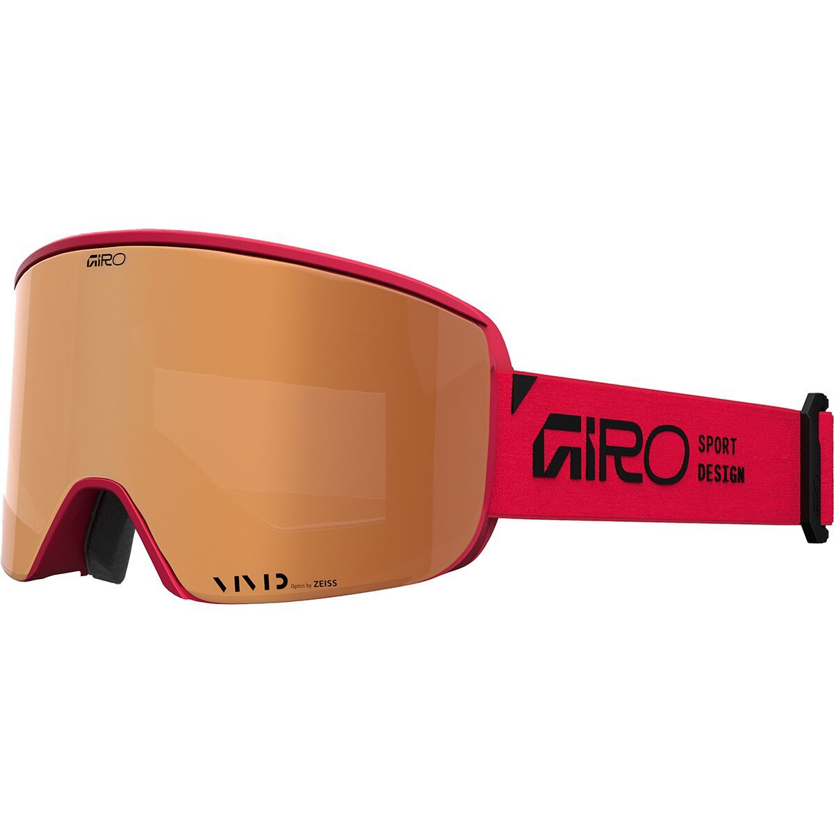 Image of Giro Axis Goggles Red/Stacked Copper, L