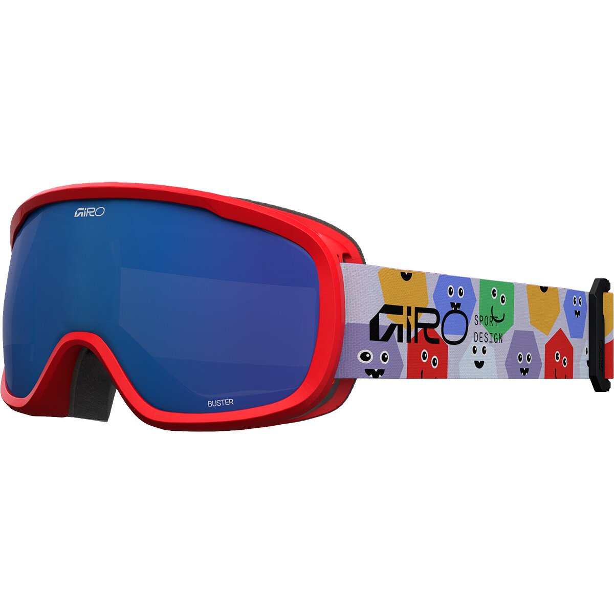 Image of Giro Buster Goggles - Kids' Multi Faces/Cobalt, M