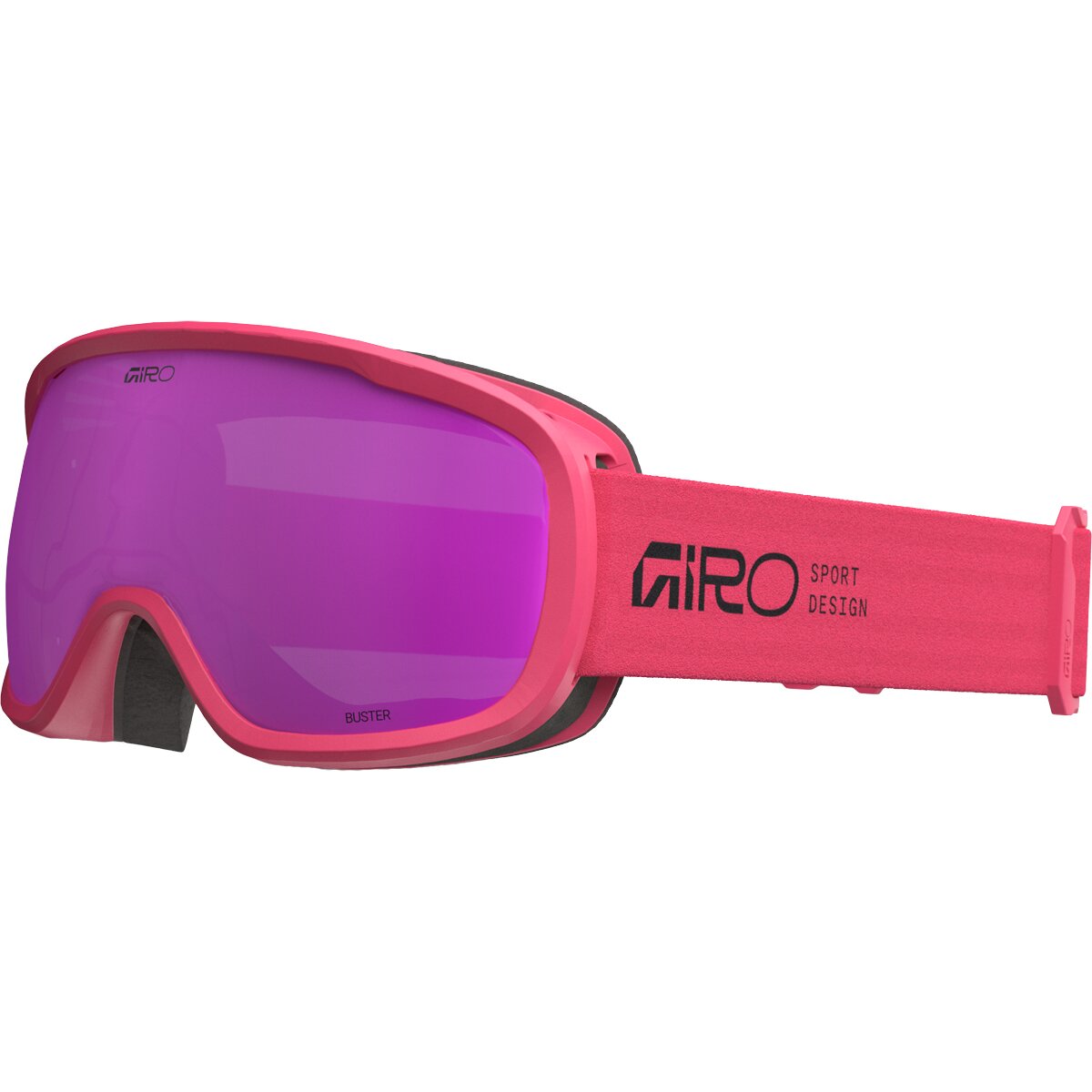 Image of Giro Buster Goggles - Kids' Neon Pink/Amber Pink, One Size