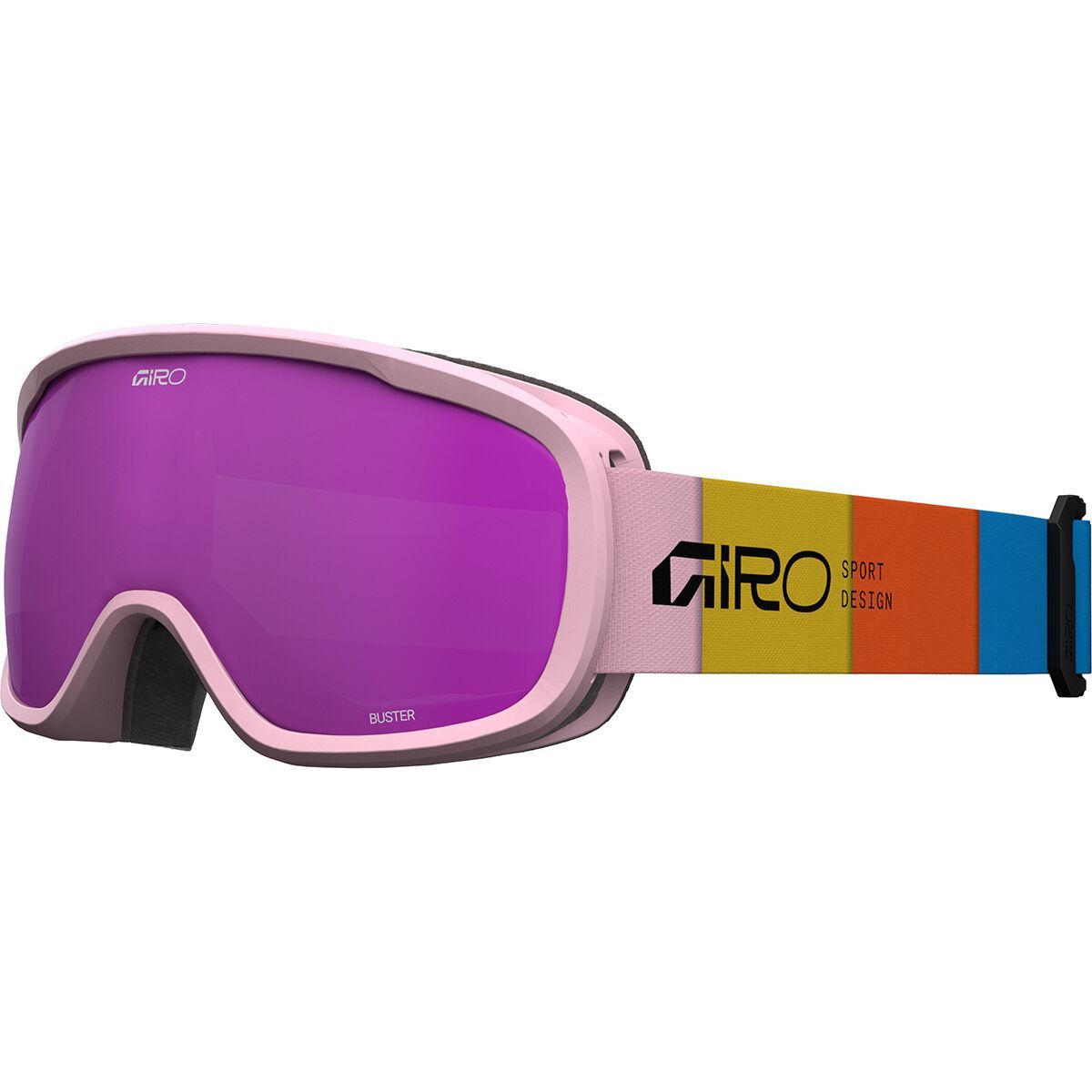 Image of Giro Buster Goggles - Kids' Pink Blocks/Pink, M