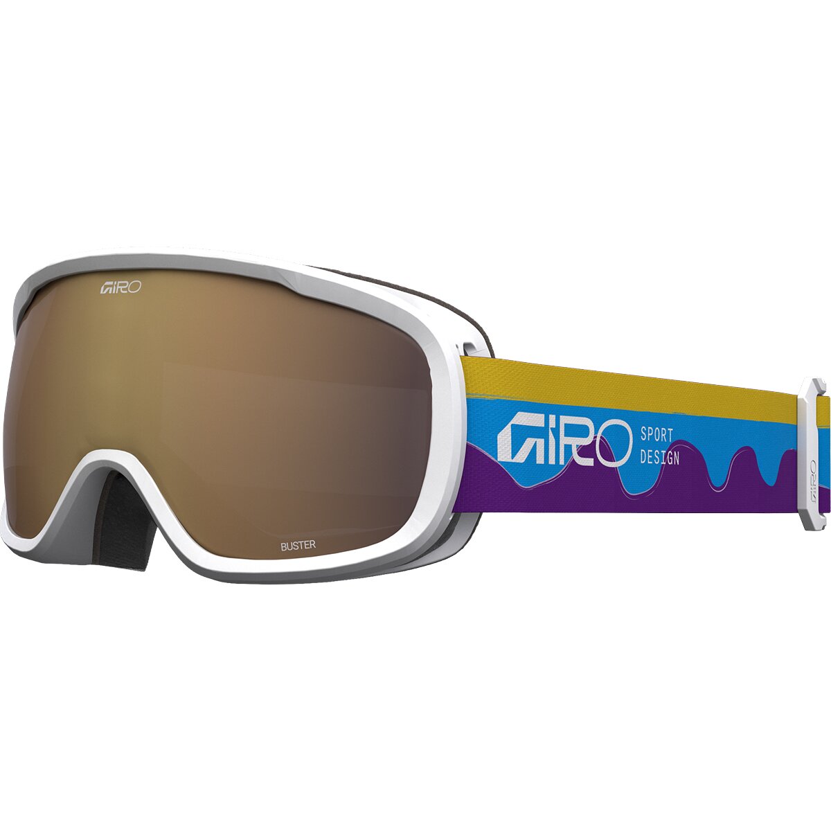 Image of Giro Buster Goggles - Kids' Purple Waves, M