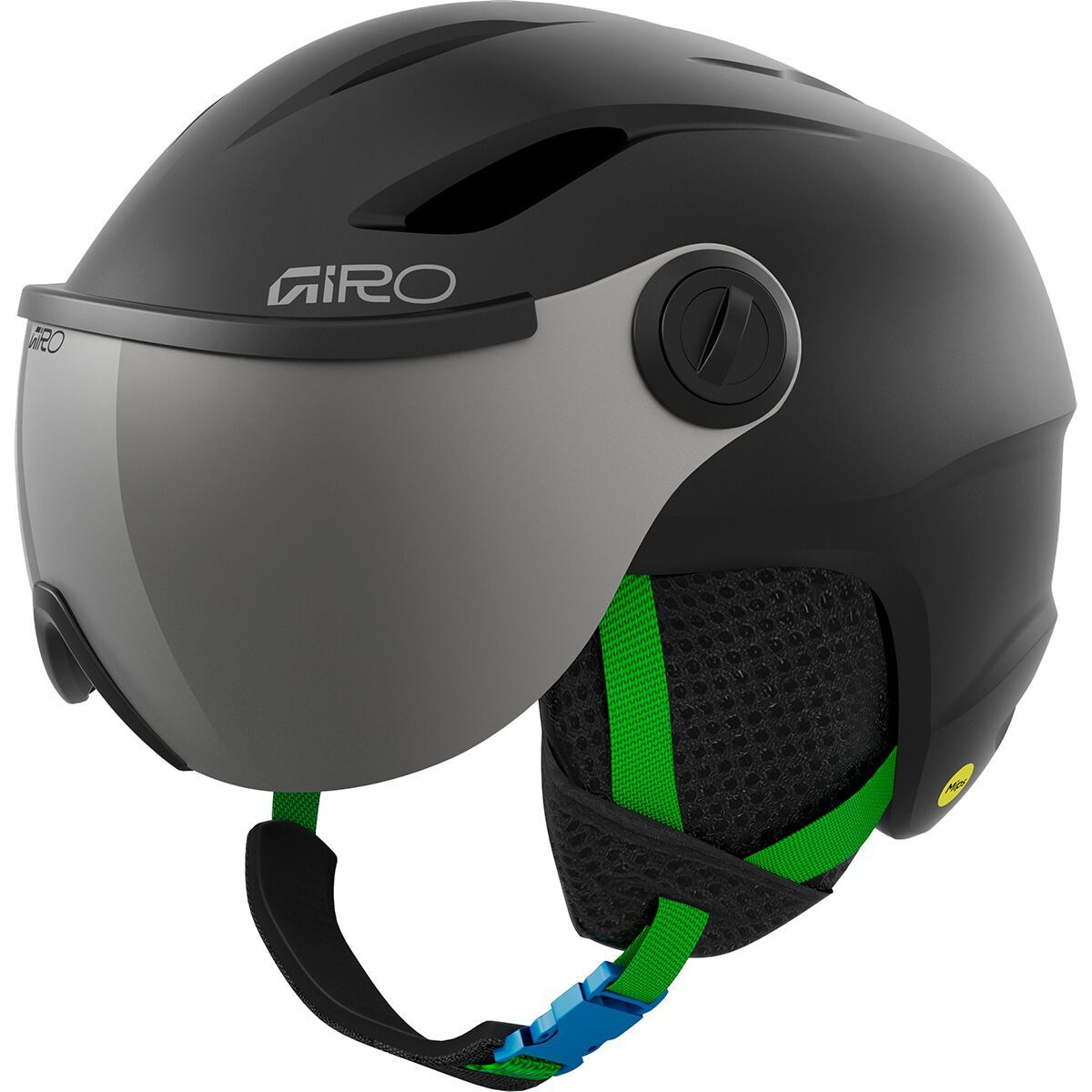 Giro Buzz Mips Helmet - Kids' Matte Black/Party Blocks, XS