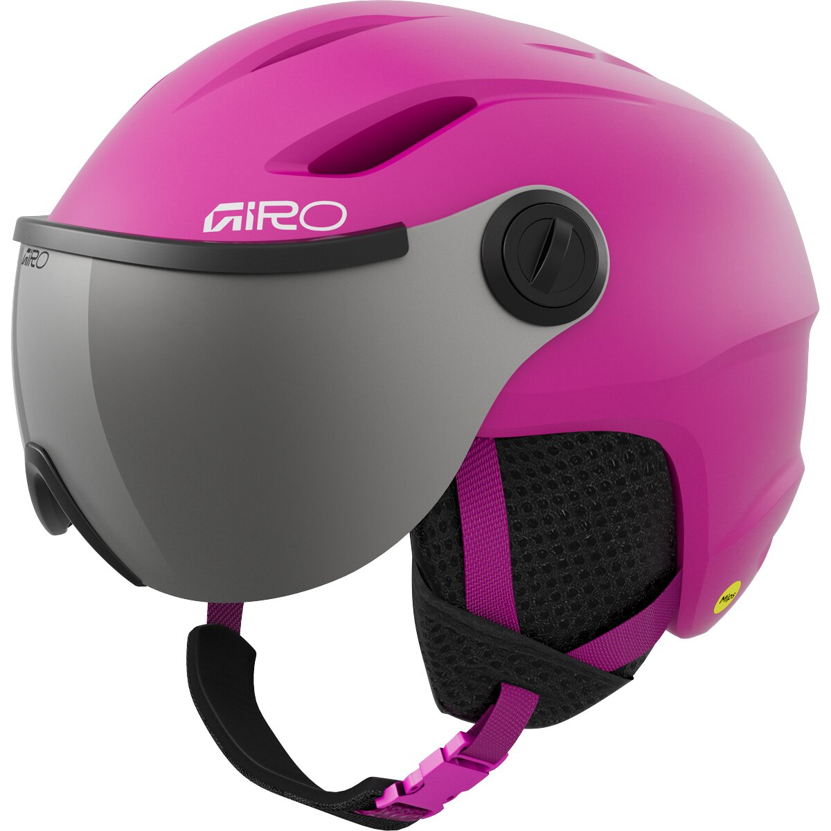 Image of Giro Buzz Mips Helmet - Kids' Matte Bright Pink, XS