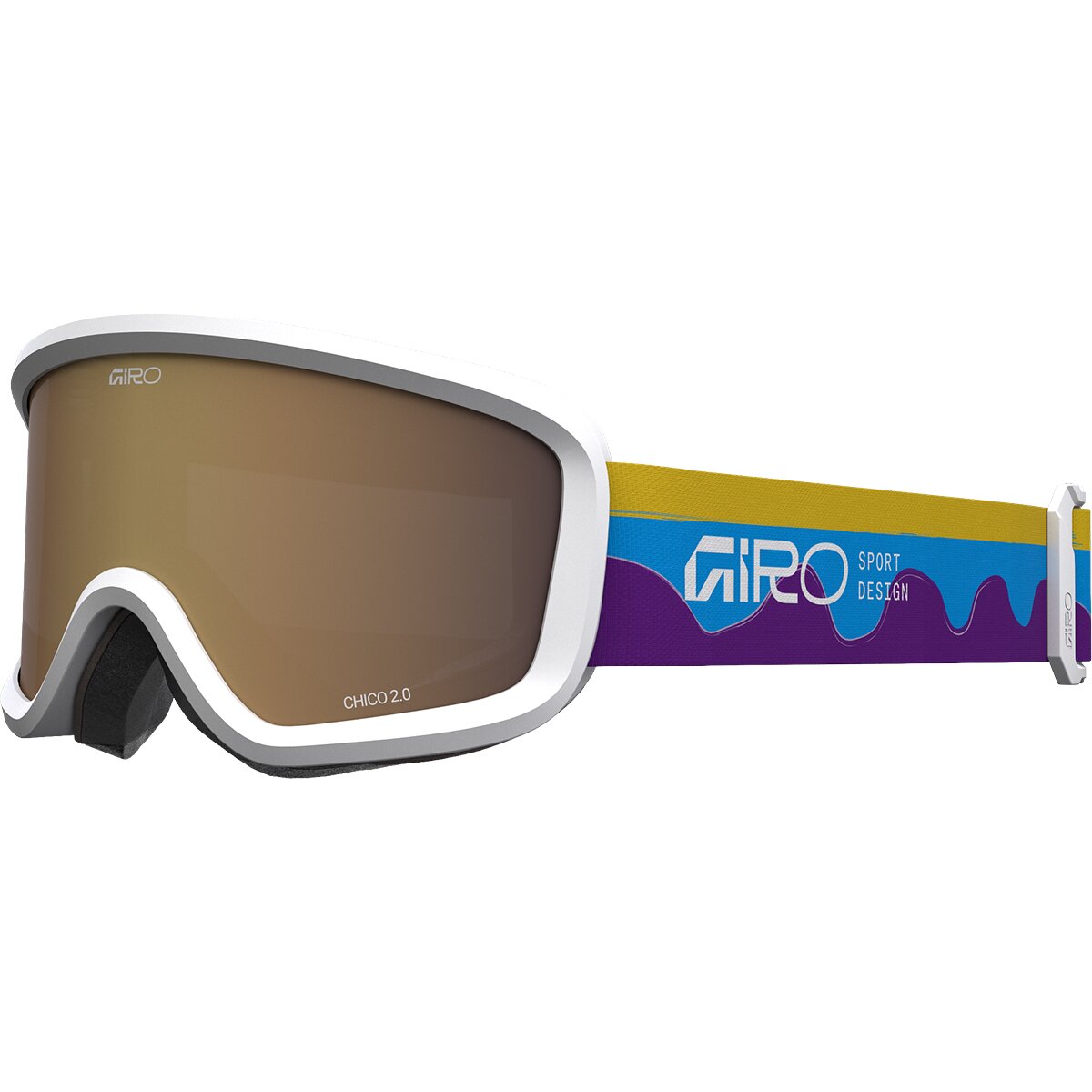 Image of Giro Chico 2.0 Goggles - Kids' Purple Waves, S