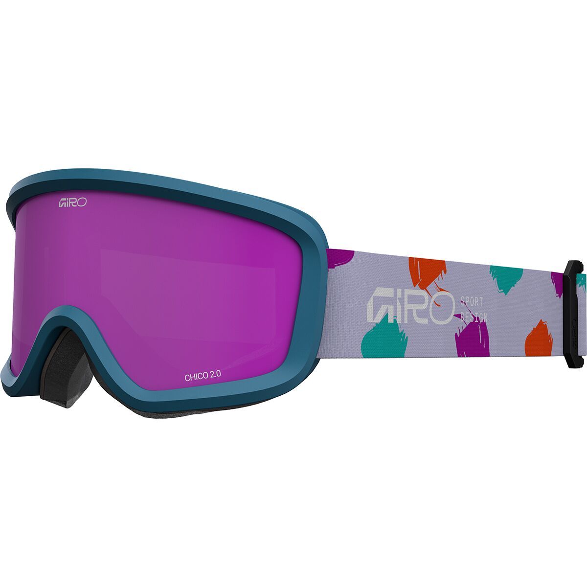 Image of Giro Chico 2.0 Goggles - Kids' Teal Painted Pink, S