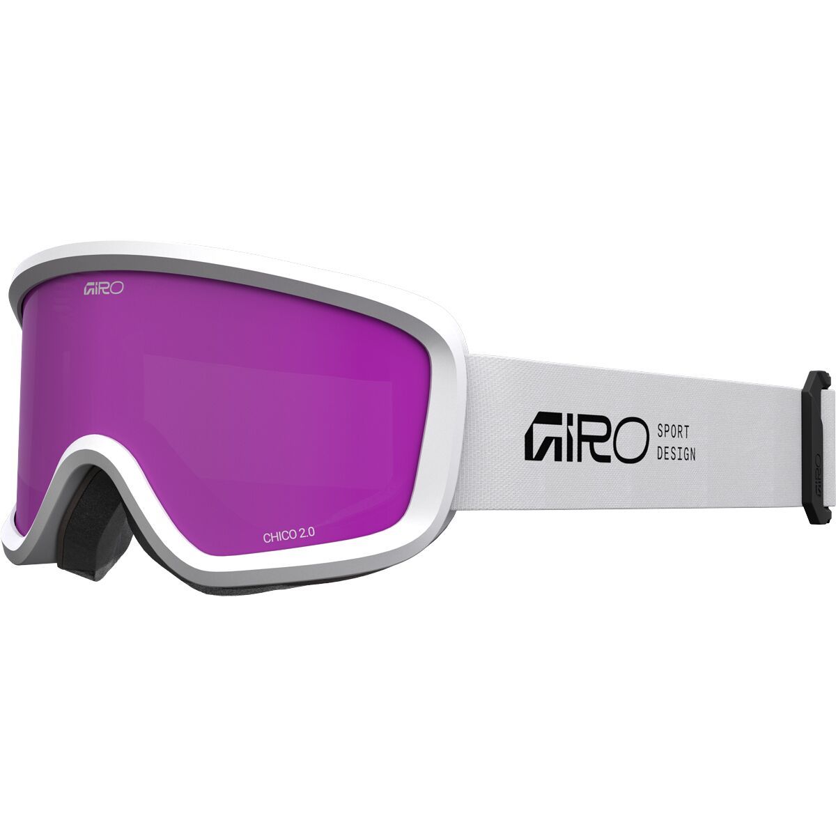 Image of Giro Chico 2.0 Goggles - Kids' White/Stacked Pink, S