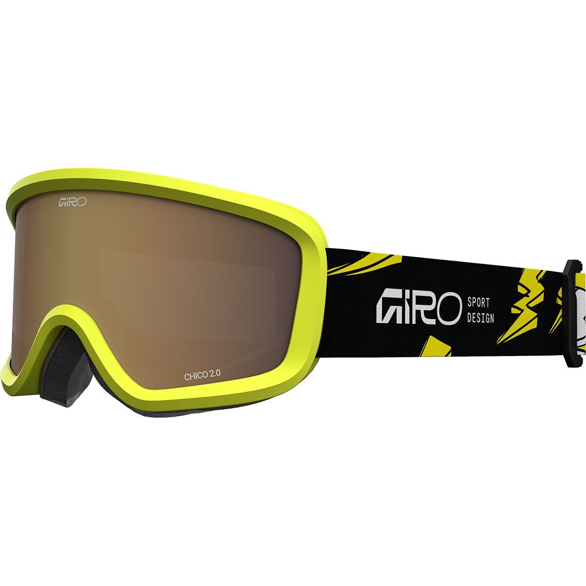 Image of Giro Chico 2.0 Goggles - Kids' Yellow Bolts, S