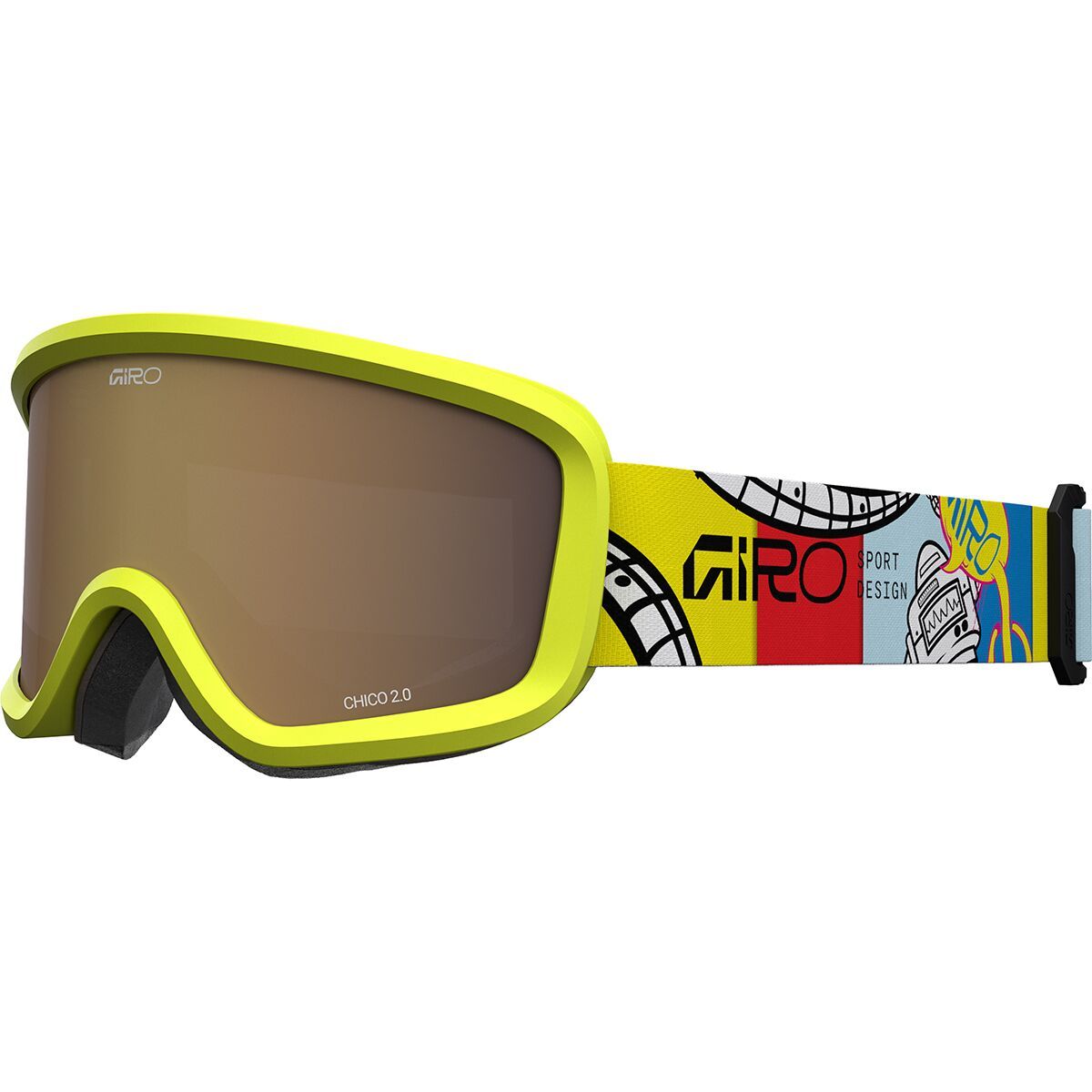 Giro Chico 2.0 Goggles - Kids' Yellow Robot, S