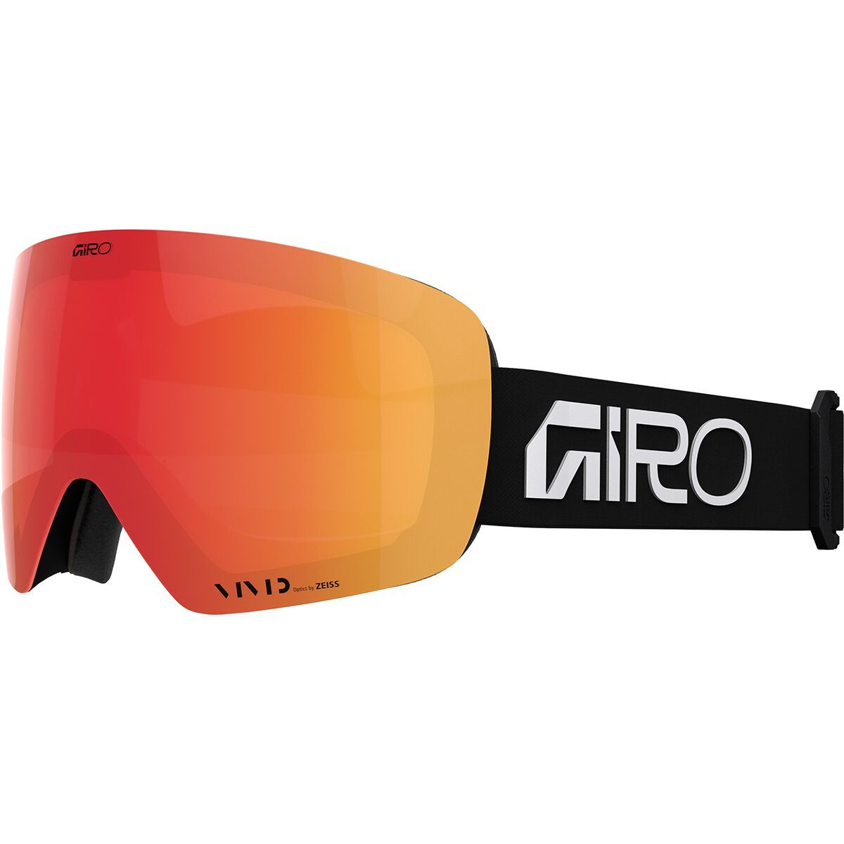 Image of Giro Contour Goggles Black-White/Wordmark Ember, L