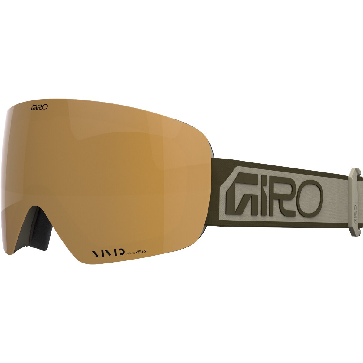 Image of Giro Contour Goggles Stone Tan/Wordmark Petrol, L