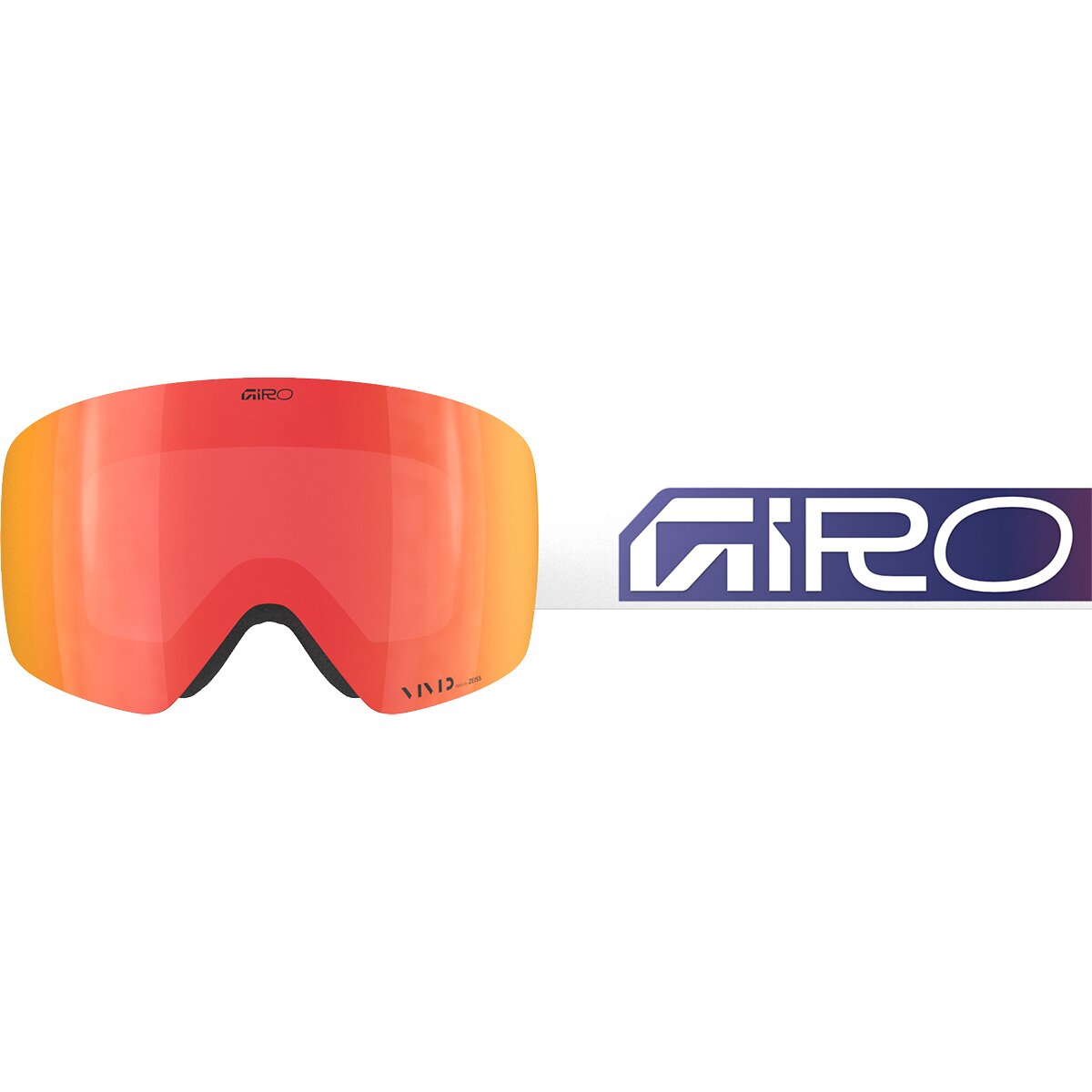 Image of Giro Contour Goggles White/Faded Ember, L