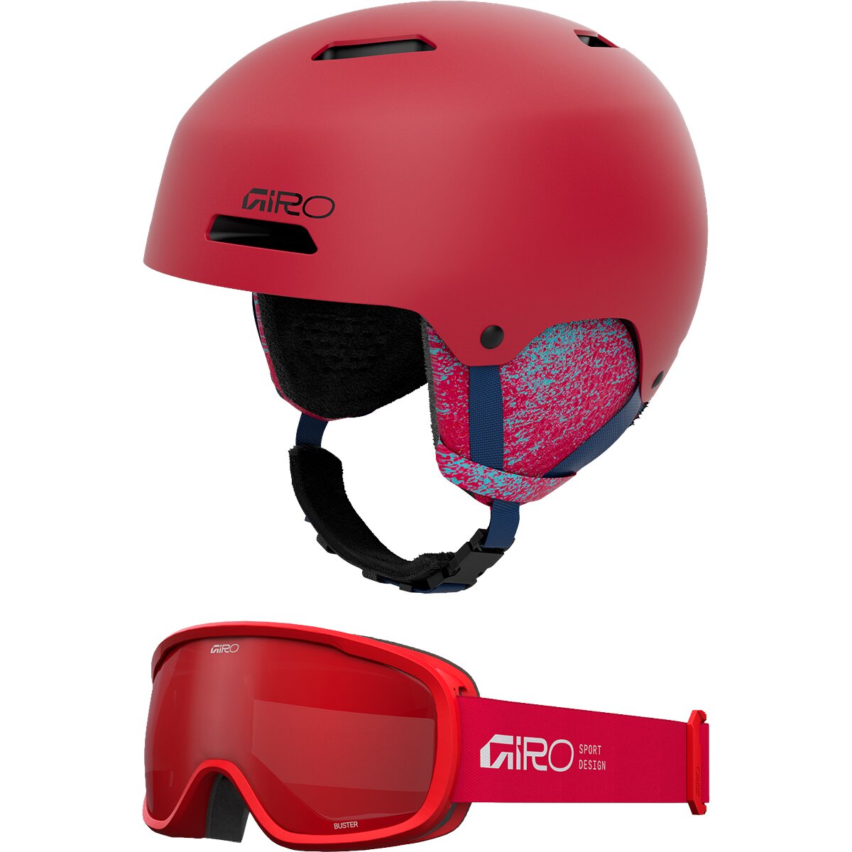 Image of Giro Crue CP Helmet - Kids' Matte Red, XS