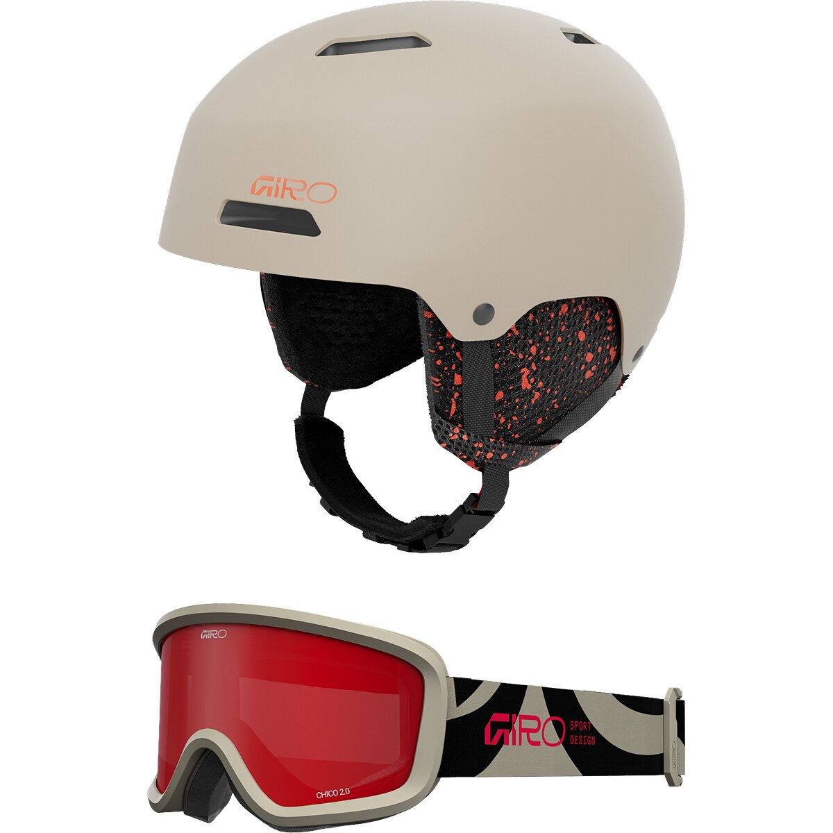 Image of Giro Crue CP Helmet - Kids' Matte Stone, XS