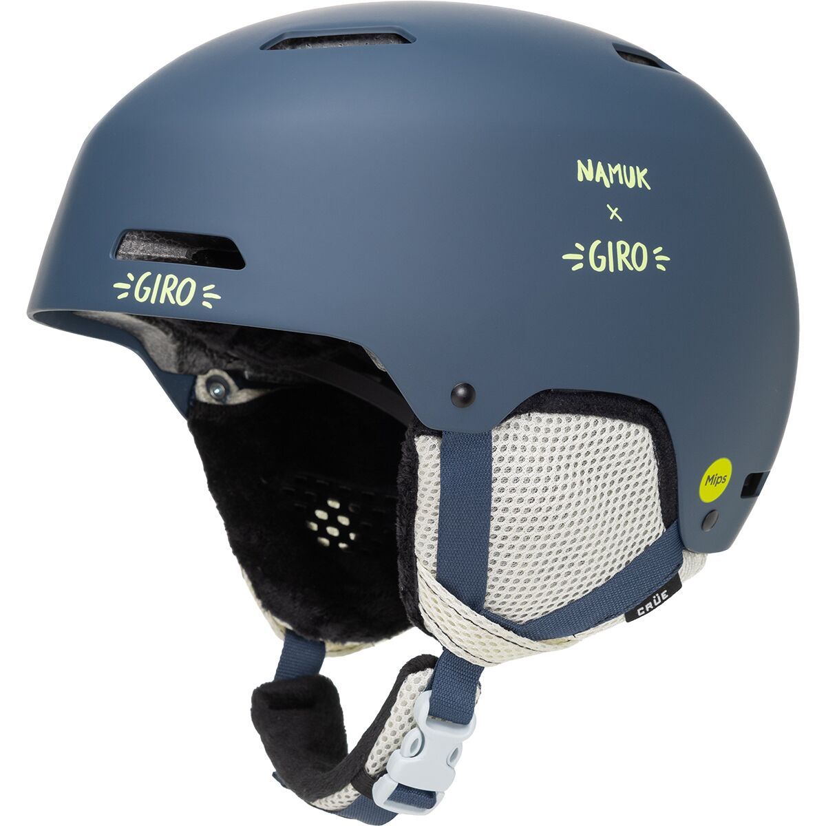 Image of Giro Crue Mips Helmet - Kids' Matte Dark Blue Namuk, M