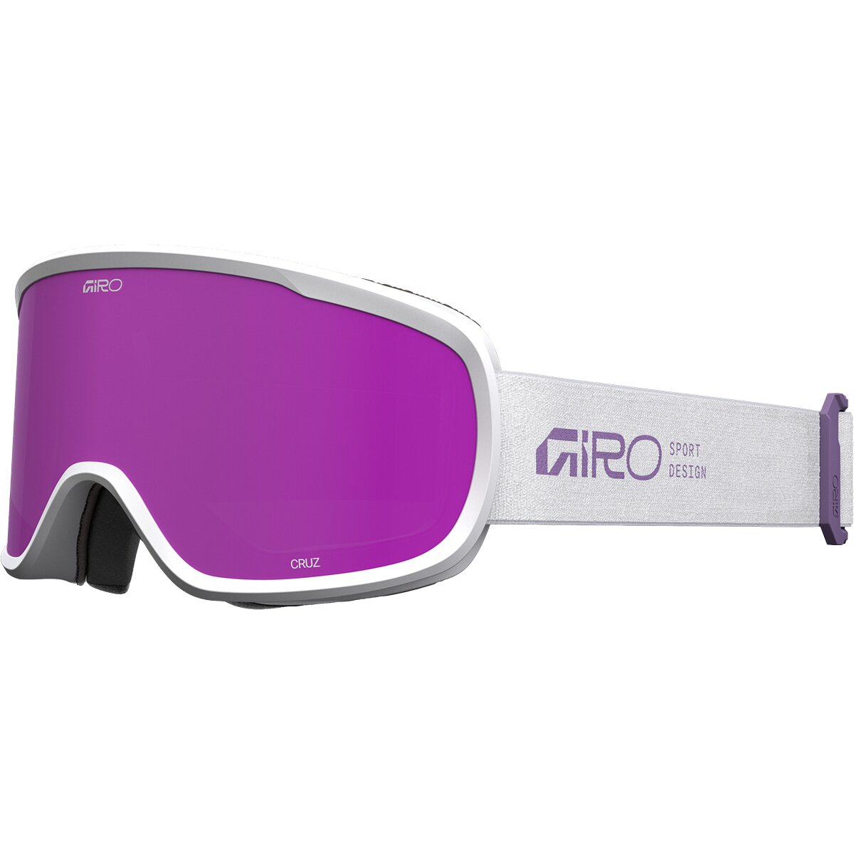 Image of Giro Cruz Goggles Mauve Purple/Stacked Pink, M