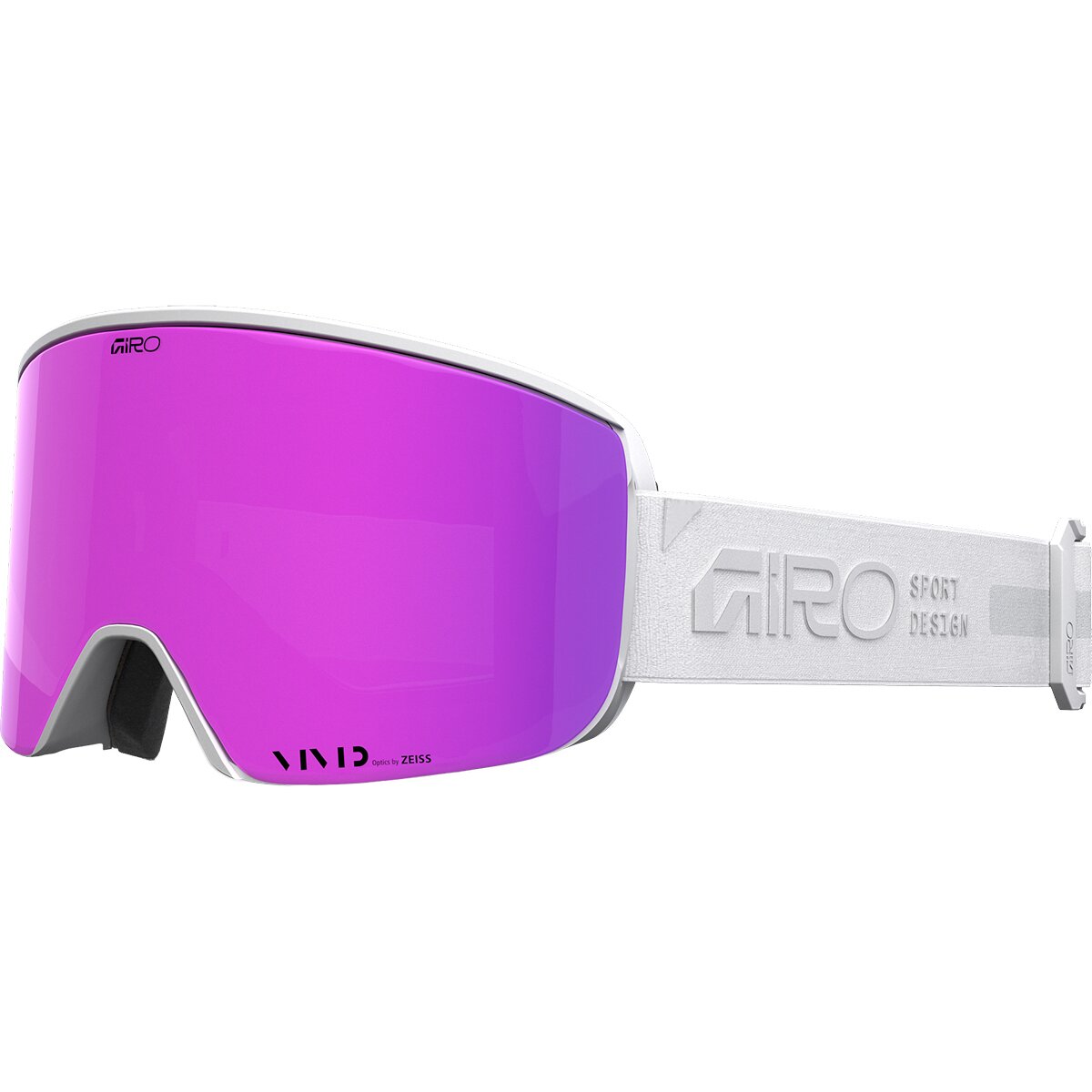 Giro Giro Ella Goggles - Women's White/Rails Pink, L